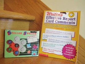 Writing Effective Report Card Comments Book + spelling game *shipping included!* - Picture 1 of 12