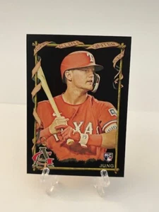 2023 Topps Allen & Ginter X #90 Josh Jung Rookie (RC) Black SP Texas Rangers - Picture 1 of 2