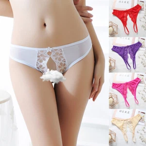 Frauen Damen Lase Knickers Thong G-String Sexy Durchdrungen Durch > - Bild 1 von 31