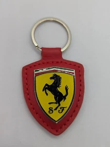 Ferrari Red Classic Style Keyring. New - Picture 1 of 2