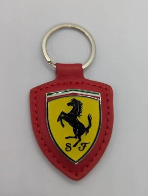 Ferrari Red Classic Style Keyring. New - Image 1 of 2