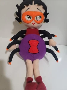 Betty Boop Plush Black Widow Spider Costume Halloween - Picture 1 of 7