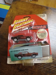 Johnny Lightning Pro Collector Series 71 Plymouth Hemi Cuda Collectible Tin 2002 - Picture 1 of 3