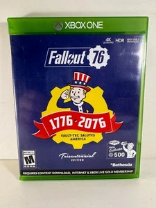 Fallout 76 - Tricentennial Edition - Microsoft Xbox One Complete CIB Tested - Picture 1 of 3
