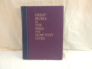 Great People of The Bible and How They Lived 1974 Reader's Digest HB Nice! - Picture 1 of 14