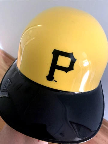 MLB Pittsburgh Pirates Souvenir Batting Helmet-Adjustable Strap-70s Logo Cover