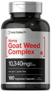 ๐ฅ Horny Goat Weed Complex 10,340 mg - 180 Caps for Strength & Endurance ๐ช - Picture 1 of 7