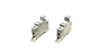 Portafusibles único Legrand 10 mm x 38 mm 21401 [Lote de 2 [ Nuevo de Lote Antiguo Foto 1 de 4