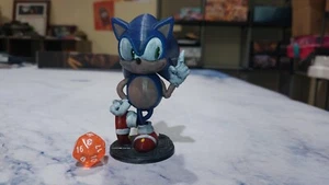 Sega 3D Printed Painted Sonic - Picture 1 of 6