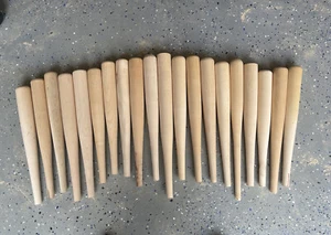 Hardwood lumber - Baseball Bat Barrel Scrap-Wood Crafts Turning. 10 Bat Barrels! - Picture 1 of 1