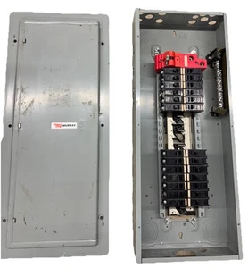 Murray Crouse Hinds MD2200H Interruttore 200 Amp 240V 200A Pannello ROSSO con interruttori - Foto 1 di 13