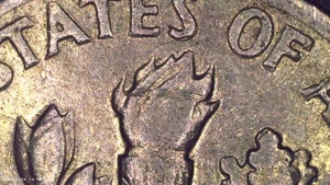 1970 dime, No mint. Detailed flame ? - Picture 1 of 3