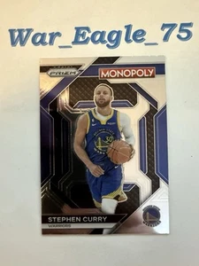 2023-24 Prizm Monopoly Stephen Curry card #ps8 Warriors - Picture 1 of 2