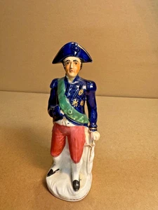 Antique English Staffordshire Ware Mantel Figurine Horatio Lord Nelson c. 1800s - Picture 1 of 9