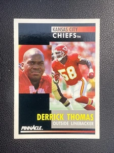 1991 Pinnacle - Chiefs. Derrick Thomas #100 - Picture 1 of 2