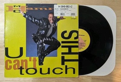 MC Hammer – U Can't Touch This 12" Single Vinyl Record – V-15571 Foto 1 de 4