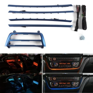 Blue Orange Interior Ambient Light Door A/C Control Panel Trim Cover for BMW F80 - Bild 1 von 22