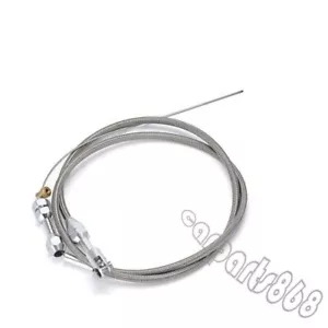 36'' Throttle Cable for Chevy 4.8L 5.3L 6.0L 5.7L LS1 Swap Conversion Stainless - Picture 1 of 8