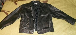 Pepsi Cola Leather Jacket *NOTHING ELSE IS A PEPSI* Full-Zip, Mens Size: XL - Picture 1 of 12