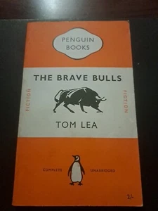 The Brave Bulls Tom Lea Vintage Penguin Paperback 1953 - Picture 1 of 6