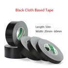 50m Black Strong Viscosity Waterproof Cloth-based Tape Decor Carpet Floor Tape