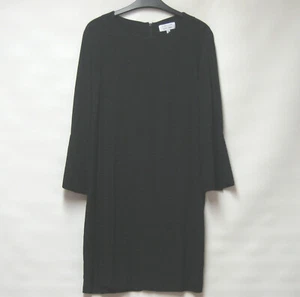 & OTHER STORIES STOCKHOLM ATELIER BLACK SPLIT CUFF TEXTURED TUNIC DRESS UK 12 - Picture 1 of 3