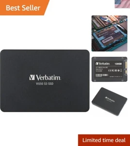 128GB SSD 2,5 Zoll SATA III Interne Festplatte für Laptop PC High-Speed - Bild 1 von 10