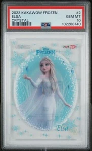 2023 Kakawow Hotbox Frozen Elsa Crystal PSA 10 - Picture 1 of 2