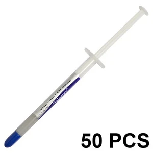 50 x Halnziye HY510 gris grasa térmica/pasta/silicona/compuesto tubo de 1 g - Imagen 1 de 1