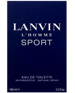 LANVIN L'HOMME SPORT EAU DE TOILETTE SPRAY FOR MEN 3.3 Oz / 100 ml DISCONTINUED! - Picture 1 of 6