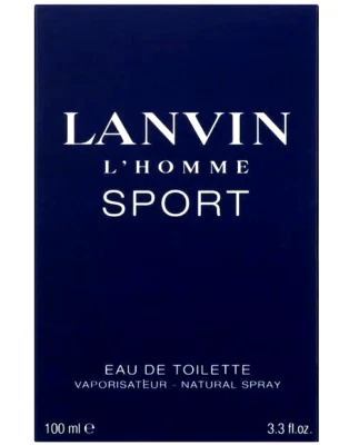 LANVIN L'HOMME SPORT EAU DE TOILETTE SPRAY MASCULINO 3,3 Oz/100 ml DESCONTINUADO! - Imagem 1 de 4