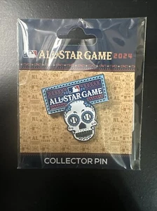 2024 MLB Texas All Star Game Stadium Sugar Skull Exclusive Pin - Picture 1 of 1