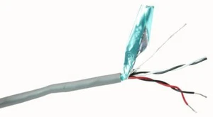 ALPHA WIRE - 2-Pair Foil Shielded Control Cable 24 AWG 30.5m (100ft) - Picture 1 of 1