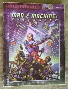 Man & Machine Cyberware Shadowrun rules expansion, FASA 1999 - Picture 1 of 7