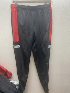 Pantalones de chándal Athletic Works para niños con bolsillo negro/rojo XL Husky - Imagen 1 de 4