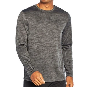 NWT Eddie Bauer Men's Charcoal Long Sleeve Active Tee XXL - Picture 1 of 5