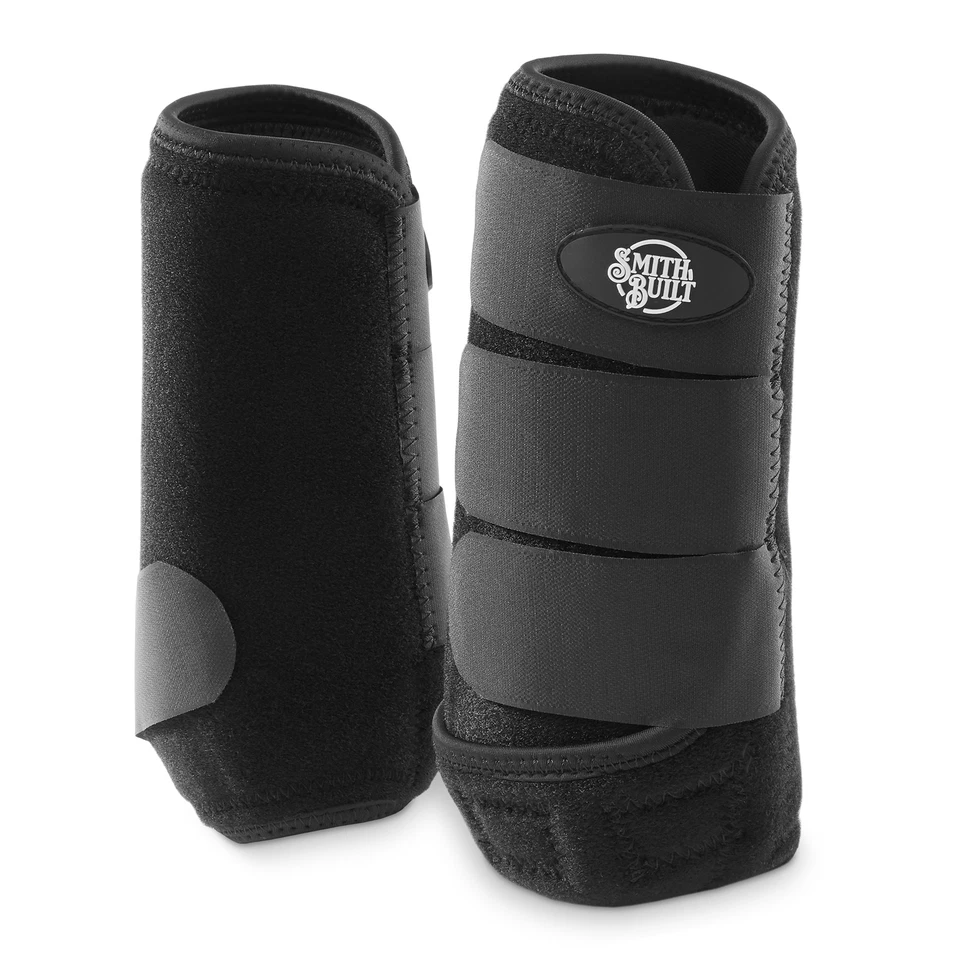 Equine Neoprene Horse Front Boots, Protective Athletic Sport Wrap (Pair) - Image 1 of 1