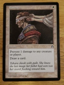 1x Magic The Gathering Vendaje [Stronghold] Tarjeta Coleccionable De Colección Magic The Gathering - Imagen 1 de 5