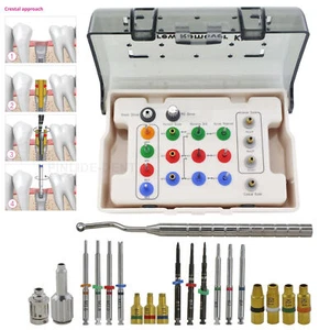 Kit universel américain de retrait de vis cassée d'implant outil chirurgical instrument NeoBiotech - Photo 1/21