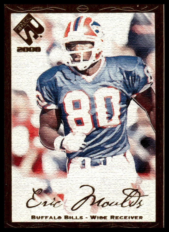 2000 Pacific Private Stock #11 Eric Moulds Gold #/181 - Image 1 of 2