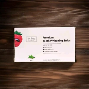 Whites Of Beaconsfield Premium Teeth Whitening Strips 14 Day Sachets - Picture 1 of 3