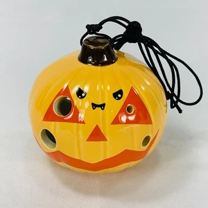 Petra - 6 Hole Ocarina Tuned In G Minor - Pumpkin Jack O Lantern Necklace - Picture 1 of 7
