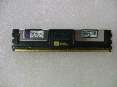 Kingston 8GB 2RX4 PC2-5300F KTD-WS667/16G K2 Server Memory (B1353) - Image 1 of 2