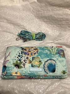Vera Bradley RFID Geldbörse Crossbody in Antilles Treasure - Bild 1 von 6