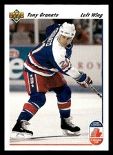 1991  Upper Deck #508 CC Tony Granato USA Hockey card