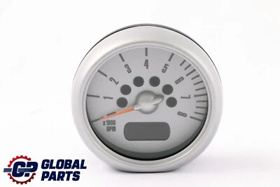 Mini Cooper R50 R53 Tachometer Gauge Revolution Counter Silver 6913667 - Image 1 of 4