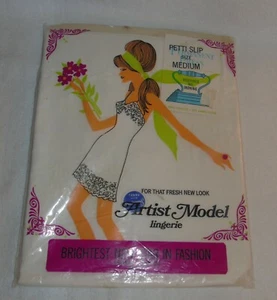 De colección Petti Slip Artist Modelo Medio Slip Nuevo Antiguo Stock Muerto Talla Mediana  - Imagen 1 de 9