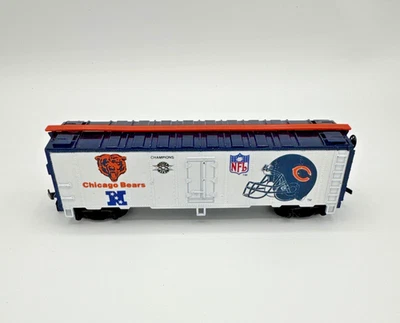 MANTUA NFL SUPER BOWL EXPRESS CHICAGO BEARS TRAIN CAR HO SCALE BOXCAR MODEL - Image 1 of 4