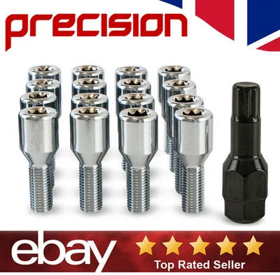 For Vauxhall Astra - Silver Tuner Wheel Bolts - Set of 16 - Aftermarket Alloys - Image 1 of 4