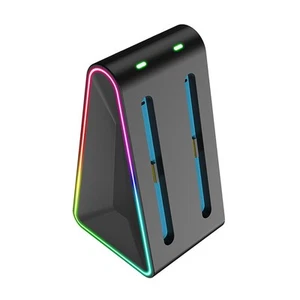 Stacja dokująca do kontrolera 4 w 1 z RGB do oświetlenia do konfiguracji gier NS2 - Zdjęcie 1 z 7